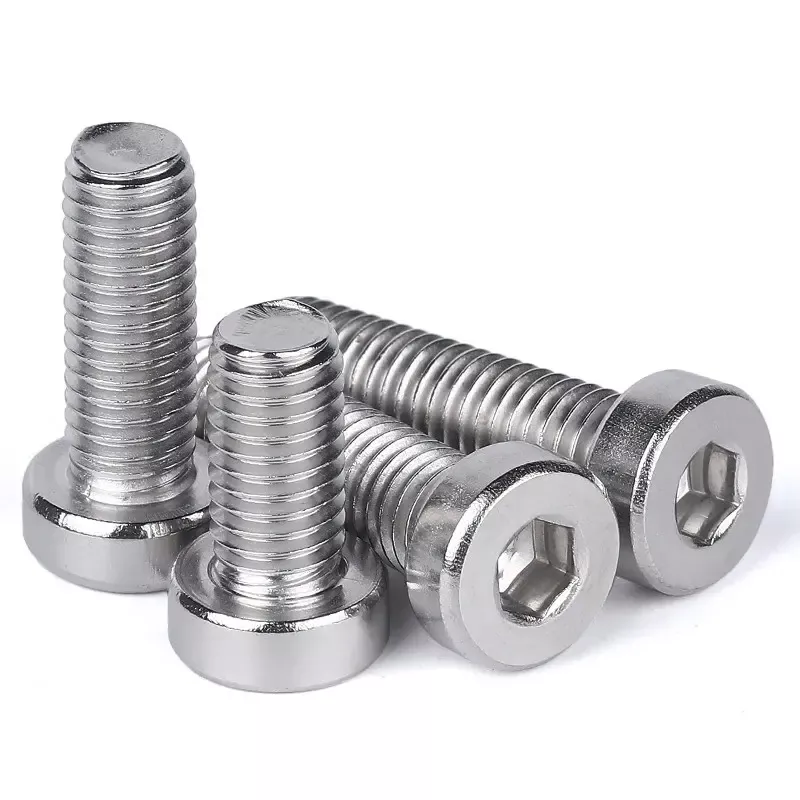 Stainless Steel DIN7984 Hex Socket Thin Head Cap Screws